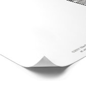 Sjabloon van het Kogelblad van de Reprintable Chur Poster (Hoek)