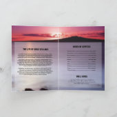 Sjabloon van het Memorial Programme (Binnen)