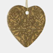 sjabloon van het Ornament voor eerste kerstmis (Rechts)