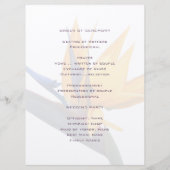 Sjabloon van het paradijselijke programma voor het (Achterkant)