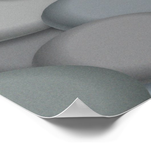 Sjabloon van het Poster Beauful River Rock (Hoek)