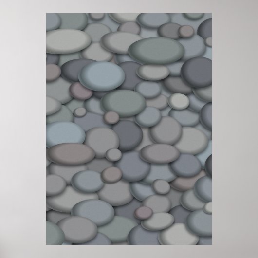 Sjabloon van het Poster Beauful River Rock (Voorkant)