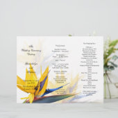 Sjabloon van het programma voor paradijselijke bru (Staand voorkant)