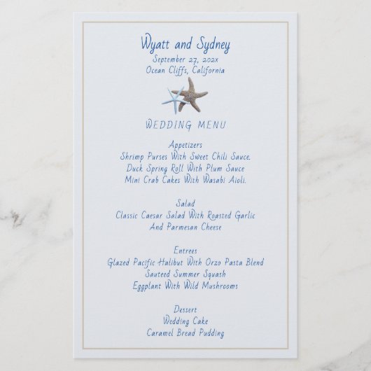 Sjabloon van het Startvis Couple Beach Wedding Men Flyer (Voorkant)