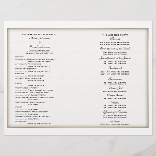 Sjabloon van het weddenschapsprogramma (vier) (Voorkant)