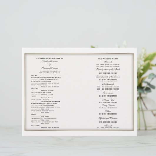 Sjabloon van het weddenschapsprogramma (vier) (Staand voorkant)