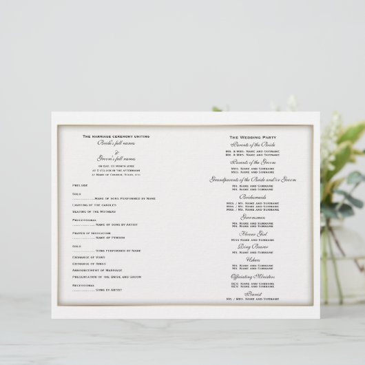 Sjabloon van het weduwenprogramma (drie) (Staand voorkant)