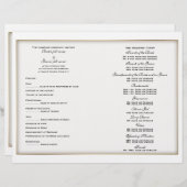 Sjabloon van het weduwenprogramma (drie) (Voorkant / Achterkant)