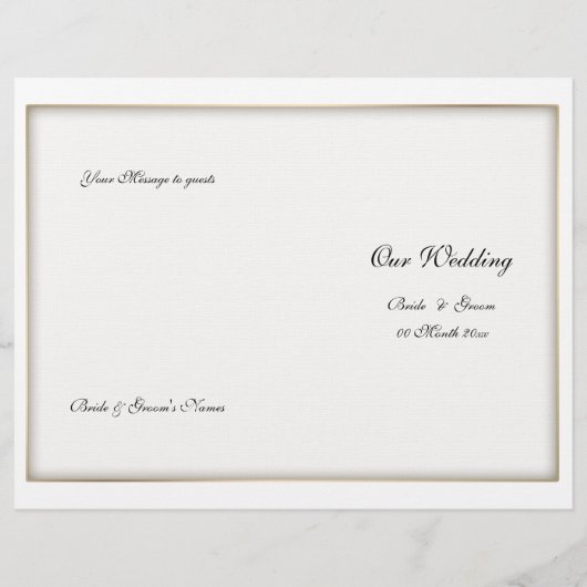 Sjabloon van het weduwenprogramma (drie) (Achterkant)