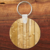 Sjabloon van hout — Gifts Picket Fence Sleutelhanger (Voorkant)