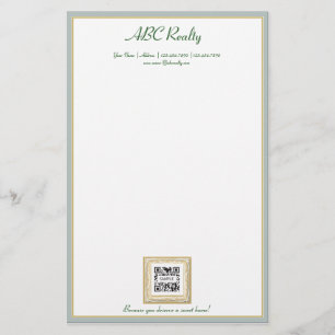 Sjabloon van kantoorbenodigdheden — ABC Realty Briefpapier