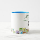 Sjabloon van koffie Mok ABC Realiteit (Center)