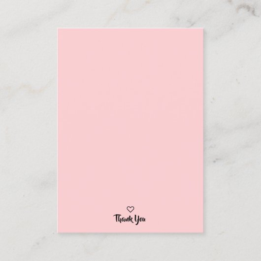 Sjabloon van Lijst met wieltjes - Kaart voor beeld Contactkaartje (Achterkant)