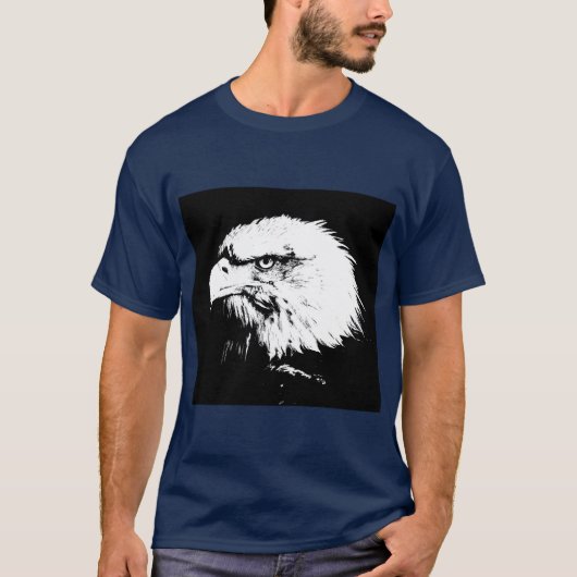 Sjabloon van Mannen van het dierenras Moderne T-shirt (Voorkant)