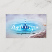 Sjabloon van Massagecadeaubon voor waterbronspa Kortingskaartje (Voorkant)