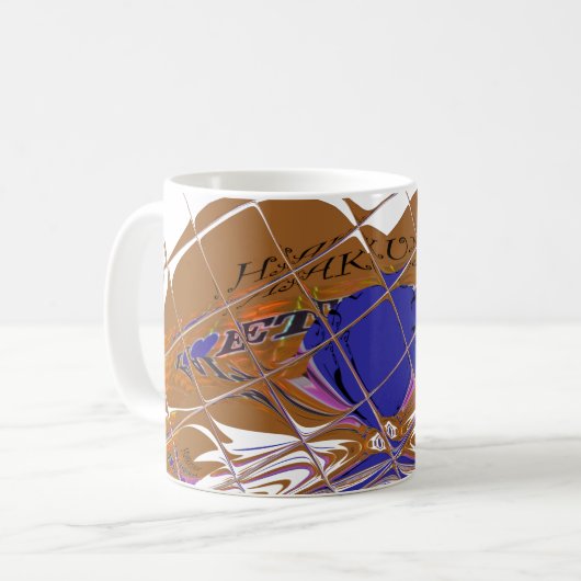 Sjabloon van mok Afbeelding (Voorkant links)