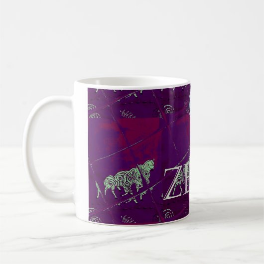 Sjabloon van mok Afbeelding (Links)