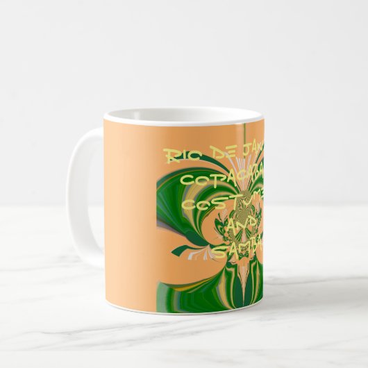 Sjabloon van mok Afbeelding (Voorkant links)