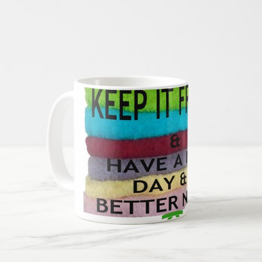 Sjabloon van mok Afbeelding (Voorkant links)