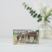 Sjabloon van paardenrennen kortingskaartje (Staand voorkant)