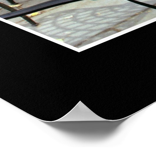 Sjabloon van Poster met titel 4x3 (Hoek)