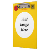 Sjabloon van Red Flower Ribbon door Kenneth Yoncic Klembord (Links)