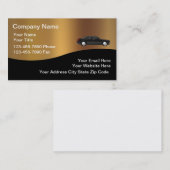 Sjabloon van Visitekaartjes (Voorkant / Achterkant)