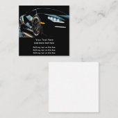 Sjabloon van Visitekaartjes van het thema "Cool Au (Voorkant / Achterkant)