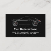 Sjabloon van Visitekaartjes van het thema "Cool Au (Voorkant)