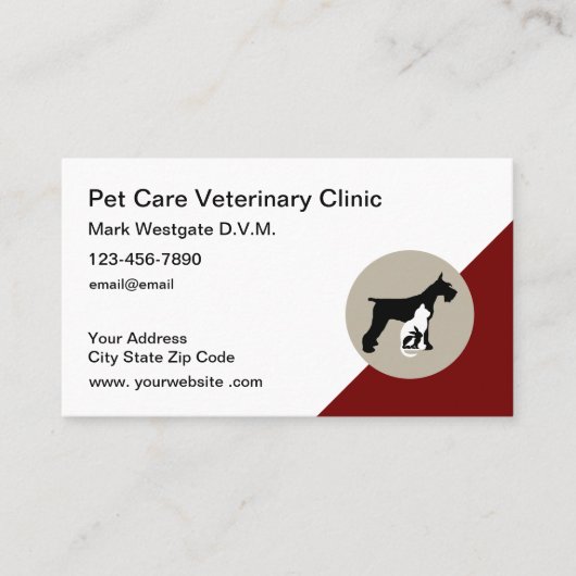 Sjabloon van Visitekaartjes voor aanwijzing van di (Voorkant)