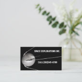 sjabloon van visitekaartjes voor de lucht- en ruim (Staand voorkant)