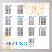 Sjabloon van weddenschappen bij ontvangst poster (Voorkant)