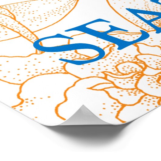 Sjabloon van weddenschappen bij ontvangst poster (Hoek)