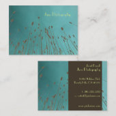 Sjabloon van zakenkaarten, tarwegras visitekaartje (Voorkant / Achterkant)