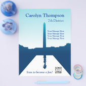 Sjabloon Verenigde Staten Nationale Monumenten Flyer (Enkel)