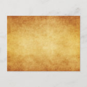 Sjabloon verouderd perkamentpapier blanco briefkaart (Voorkant)