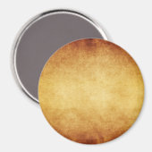 Sjabloon verouderd perkamentpapier blanco magneet (Voorkant / Achterkant)