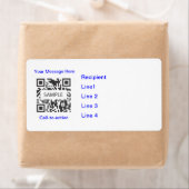 Sjabloon Verzendlabel generiek 1 (Insitu)