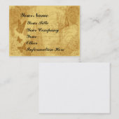 Sjabloon Victoriaans stijl van visitekaartje (Voorkant / Achterkant)