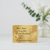 Sjabloon Victoriaans stijl van visitekaartje (Staand voorkant)