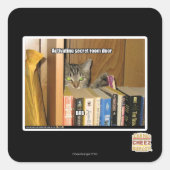 Sjabloon Vierkante Sticker (Voorkant)