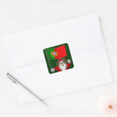 sjabloon vierkante sticker (Envelop)