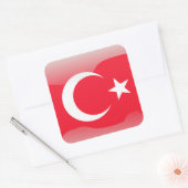 sjabloon vierkante sticker (Envelop)