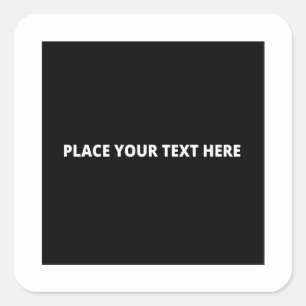 sjabloon vierkante sticker