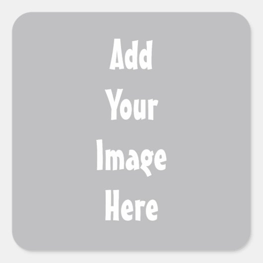 sjabloon vierkante sticker (Voorkant)