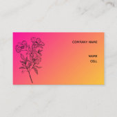 SJABLOON VISITEKAARTJE (Voorkant)