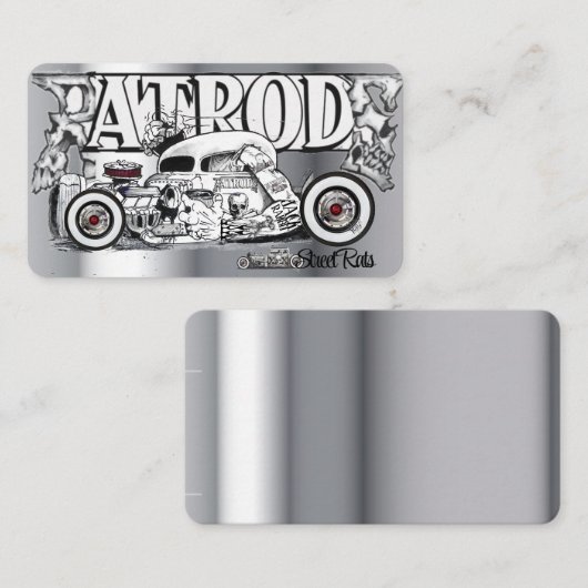 Sjabloon Visitekaartje (Voorkant / Achterkant)