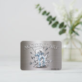 sjabloon visitekaartje (Staand voorkant)