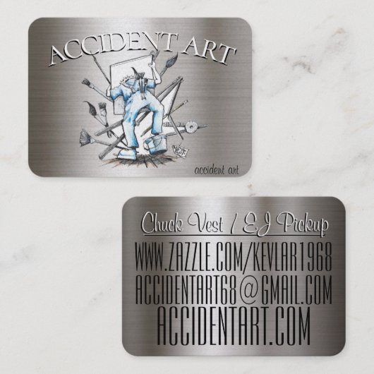 sjabloon visitekaartje (Voorkant / Achterkant)