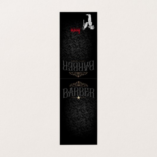 Sjabloon visitekaartje (Buitenkant ongevouwen)